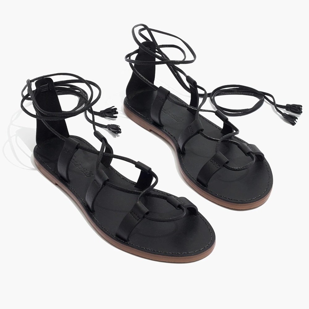 Madewell The Boardwalk Lace-Up Sandal